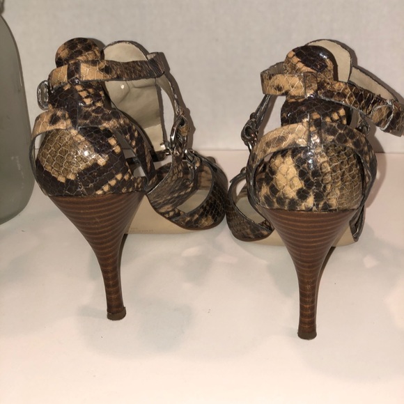 Nine West Snake Print Sandal - Picture 7 of 8